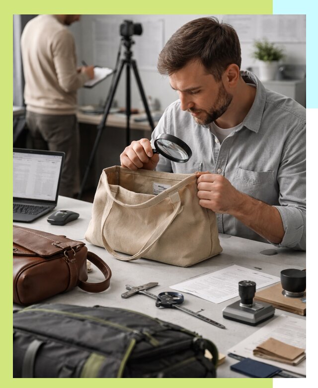 Сертификация сумок в Александрове, оформление и получение сертификатов