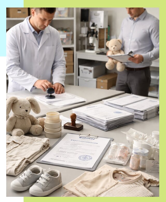 Сертификация детских товаров в Александрове от 16067 р. | Алешин-Лкн