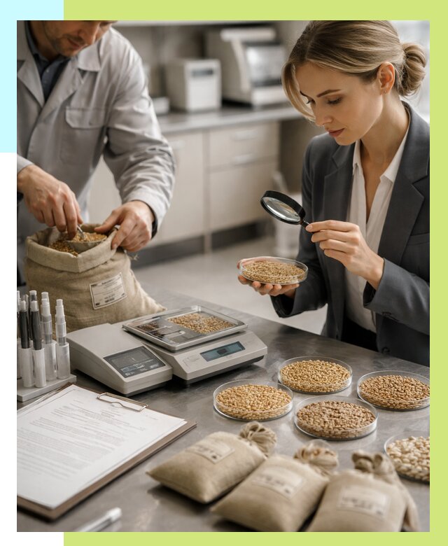 Сертификация зерна в Александрове по цене от 16067 р. | Алешин-Лкн