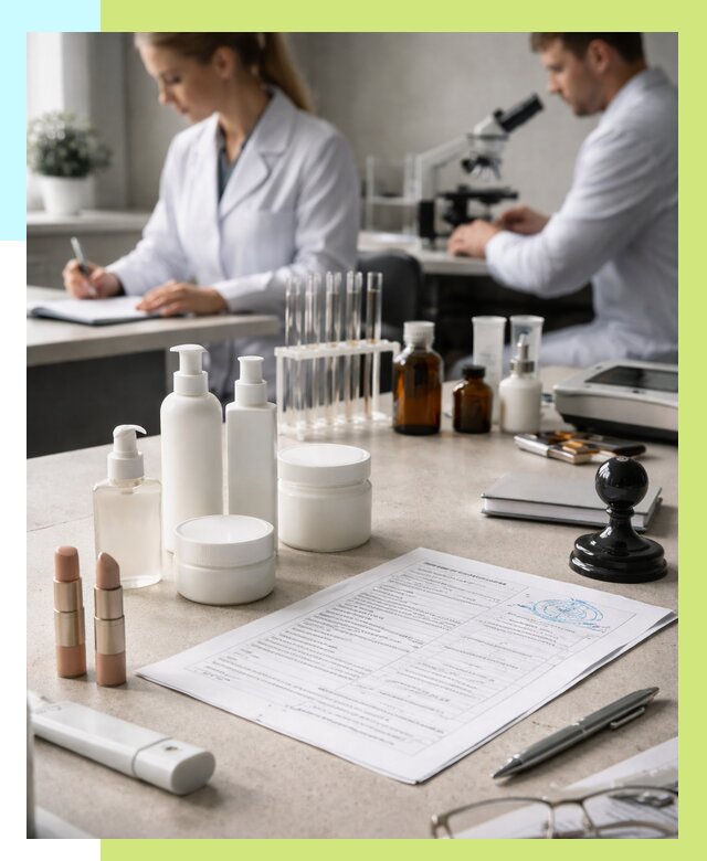 Сертификация косметики в Александрове от 21422 р. - Алешин-Лкн