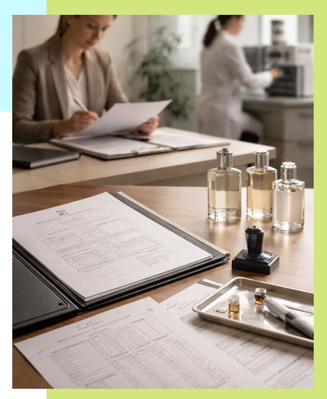 Сертификация парфюмерии в Александрове от 16067 р. | Алешин-Лкн