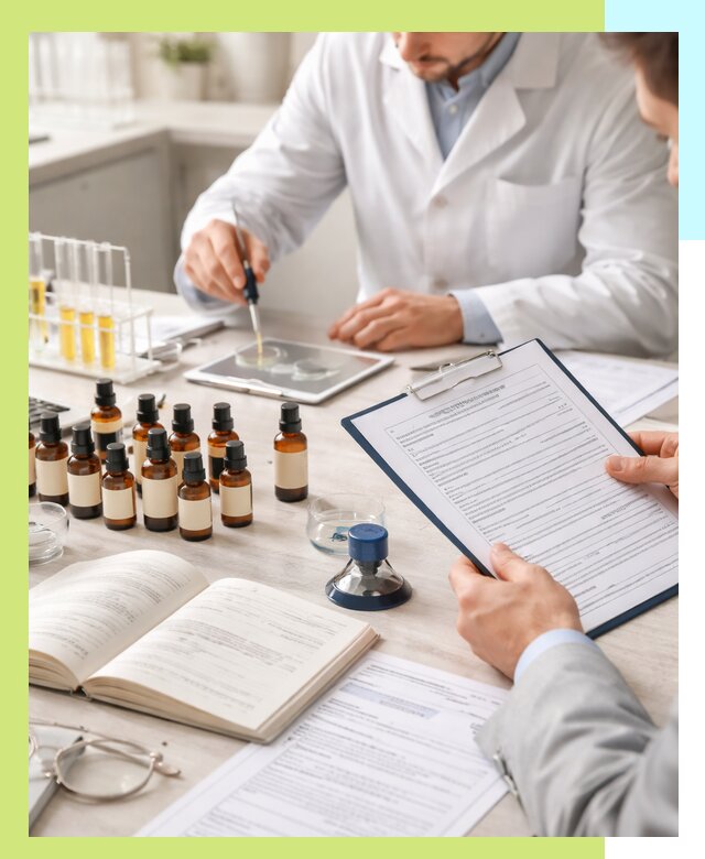 Сертификация эфирных масел и документация качества в Александрове