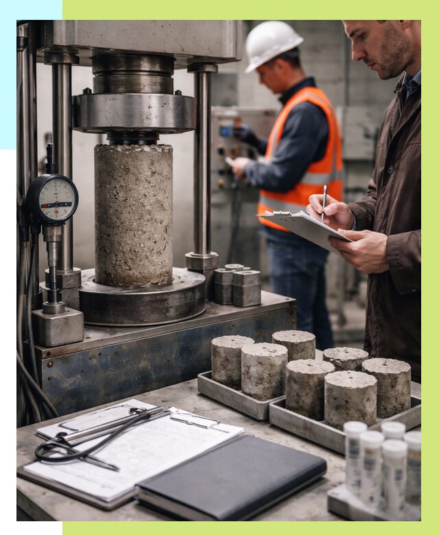 Сертификация бетона в Александрове от 32133 р. сертификат | Алешин-Лкн