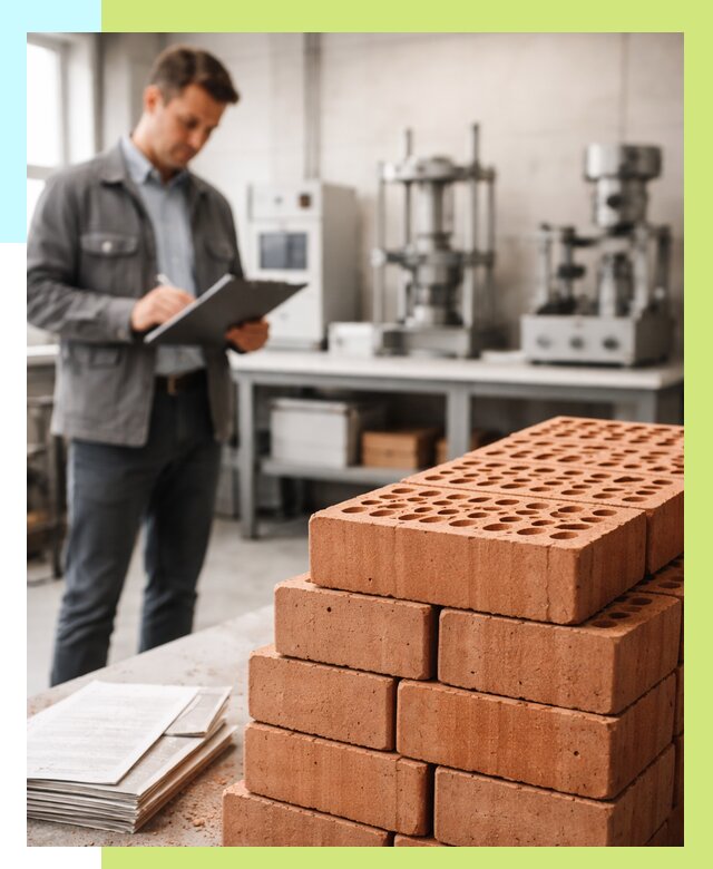 Сертификация кирпича в Александрове от 16067 р. | Алешин-Лкн под ключ