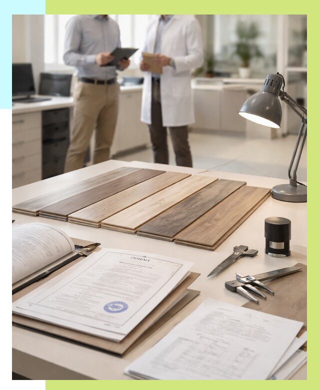 Сертификация ламината в Александрове от 19280 р. под ключ | Алешин-Лкн