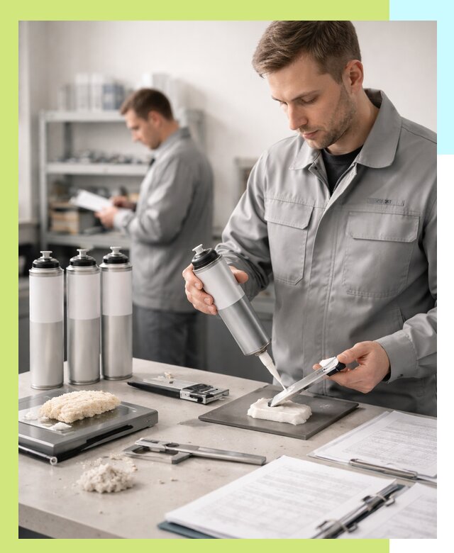 Сертификация монтажной пены и соответствие стандартам в Александрове