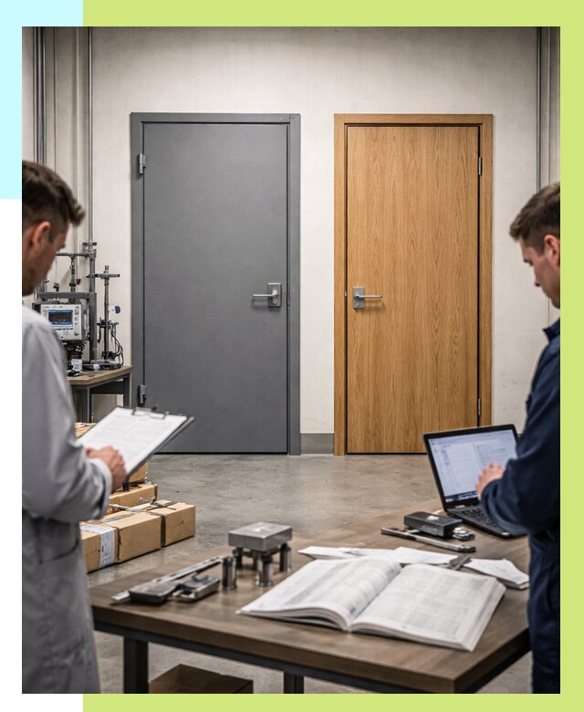 Сертификация дверей в Александрове от 8569 р. под ключ | Алешин-Лкн