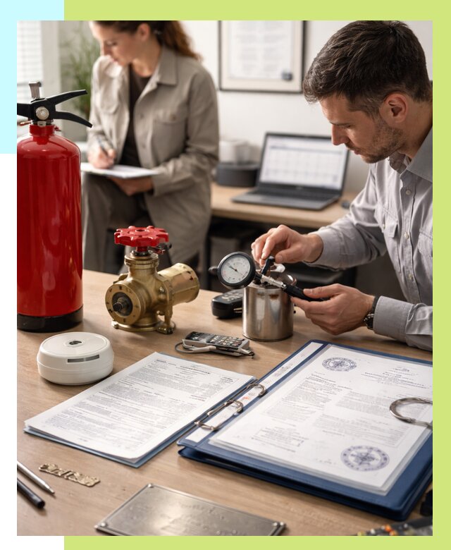 Сертификация пожарного оборудования в Александрове от 16067 р.|Алешин-Лкн