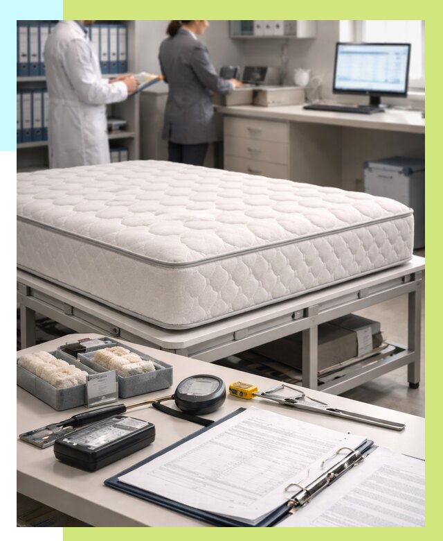 Сертификация матрасов в Александрове от 9104 р. | Алешин-Лкн