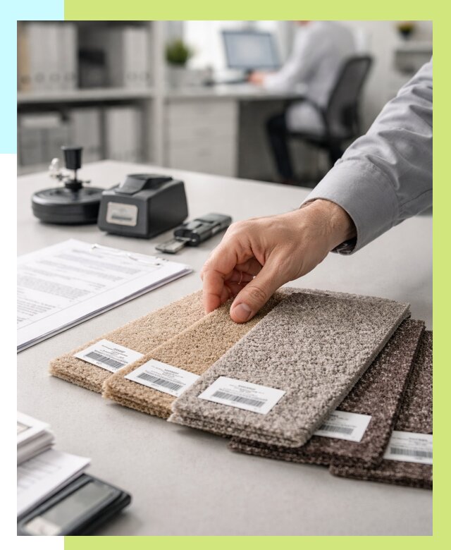 Сертификация ковролина в Александрове от 16067 р., Алешин-Лкн