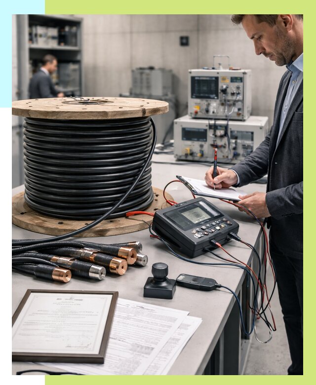 Сертификация кабеля в Александрове от 8569 р. срочно | Алешин-Лкн