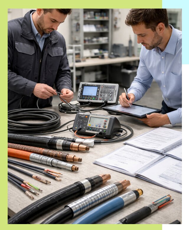 Сертификация кабеля и электропроводки в Александрове под ключ