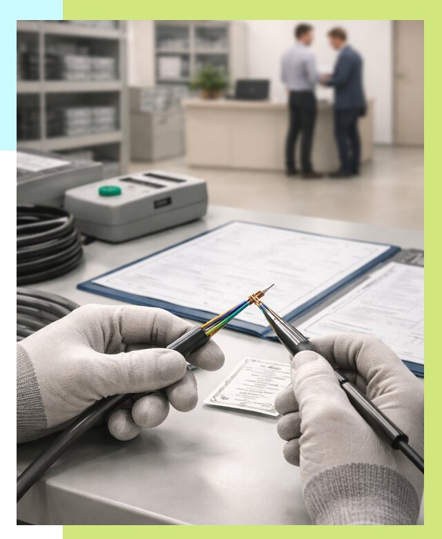 Сертификация провода в Александрове от 19280 р. в Алешин-Лкн