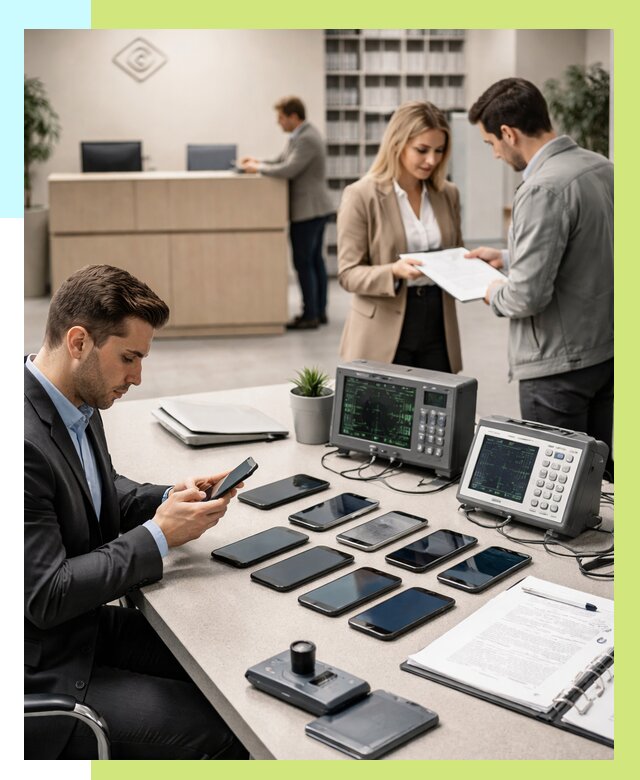 Сертификация телефонов в Александрове от 26778 р. под ключ | Алешин-Лкн