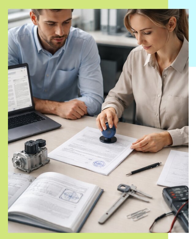 Выдача паспорта изделия и техническая экспертиза продукции в Александрове