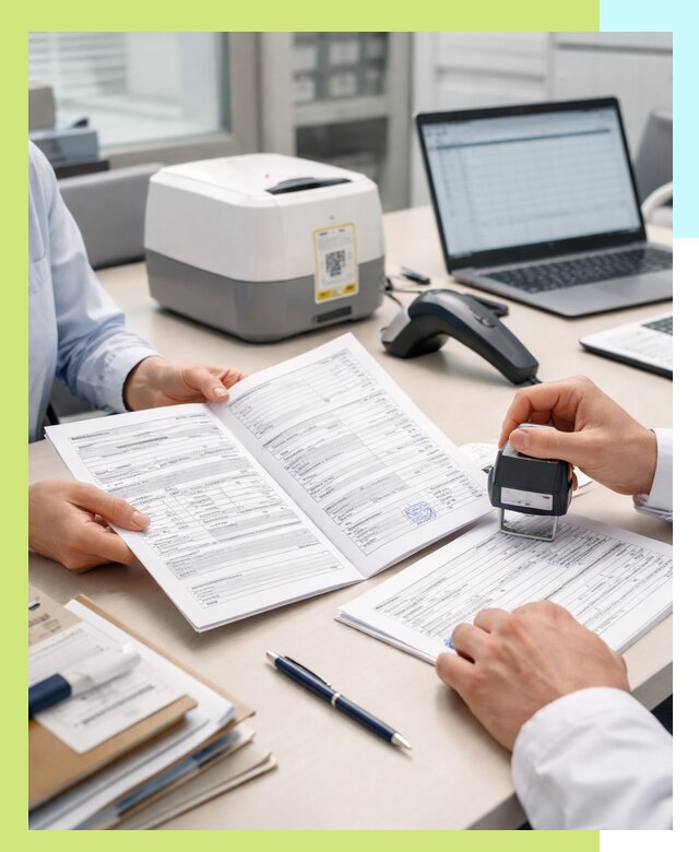 Оформление паспорта на товар и сопроводительных документов в Александрове