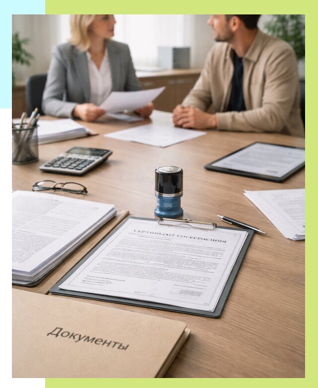 Сертификат соответствия на продукцию в Александрове от 16067 р.|Алешин-Лкн