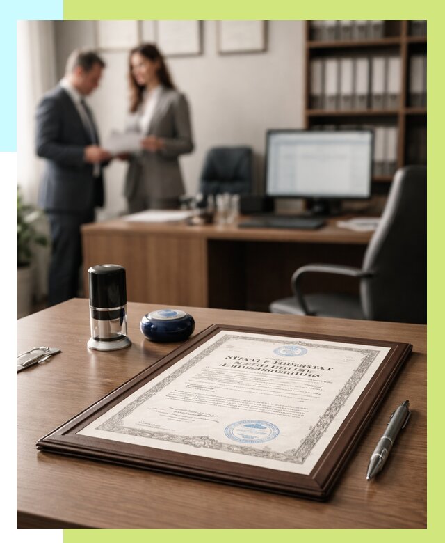 Свидетельство о регистрации продукции в Александрове от 9640 р.|Алешин-Лкн