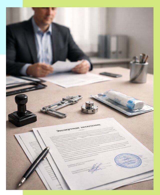 Экспертное заключение на продукцию в Александрове от 9104 р. | Алешин-Лкн