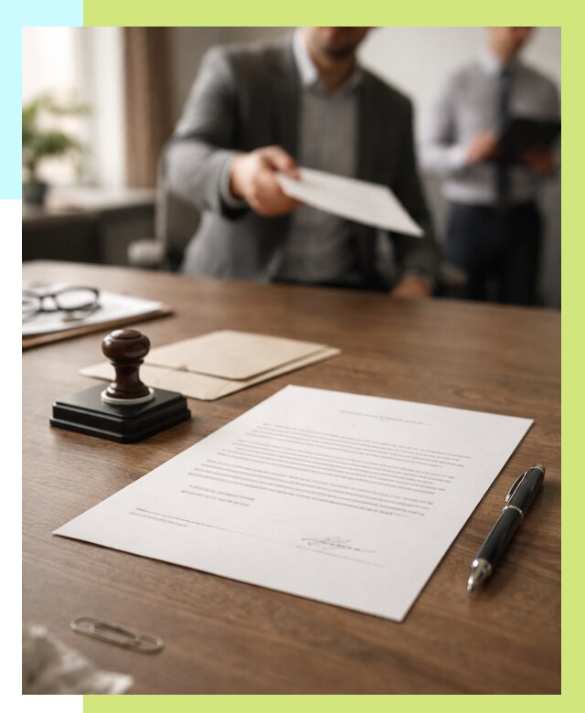 Отказное письмо по сертификации в Александрове от 3749 р. | Алешин-Лкн