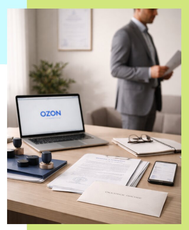 Отказное письмо для Ozon в Александрове от 3749 р. | Алешин-Лкн