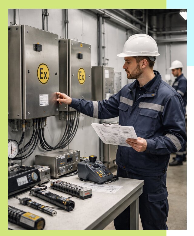 Сертификат взрывозащиты промышленного оборудования в Александрове