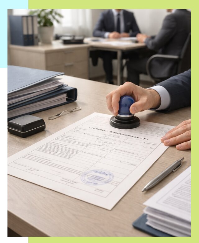 Сертификат происхождения СТ 1 в Александрове от 4820 р. | Алешин-Лкн