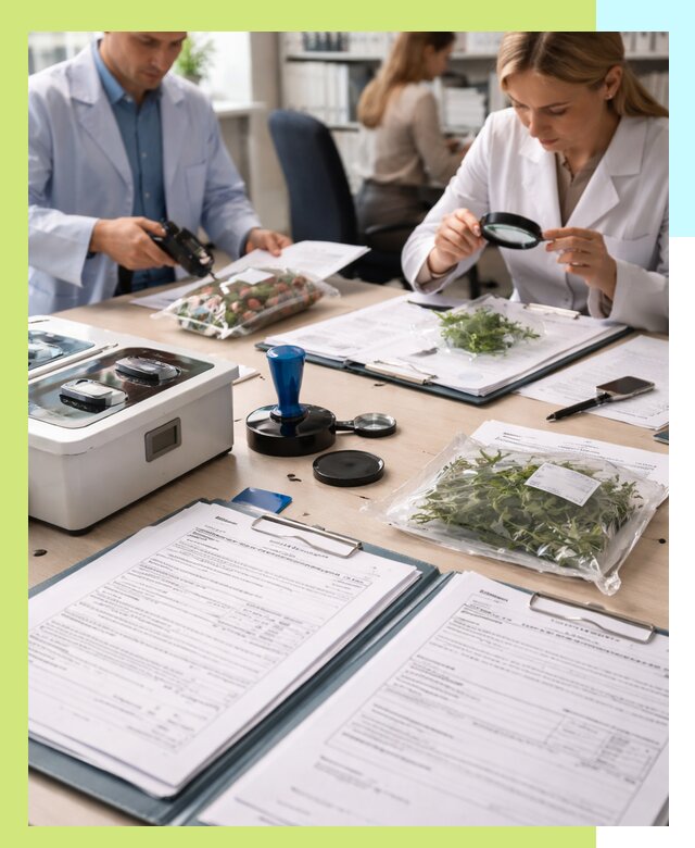 Оформление карантинного сертификата для растений в Александрове