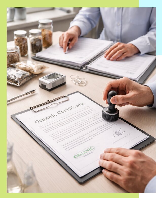 Получение органик сертификата для продукции в Александрове