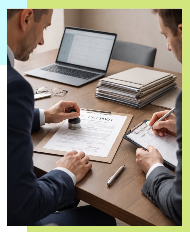 Сертификат ISO 9001 в Александрове купить от 85688 р. | Алешин-Лкн