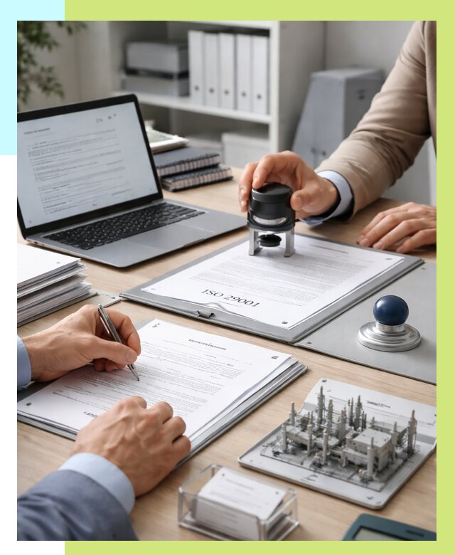 Сертификат ISO 29001 в Александрове под ключ от 80333 р. | Алешин-Лкн