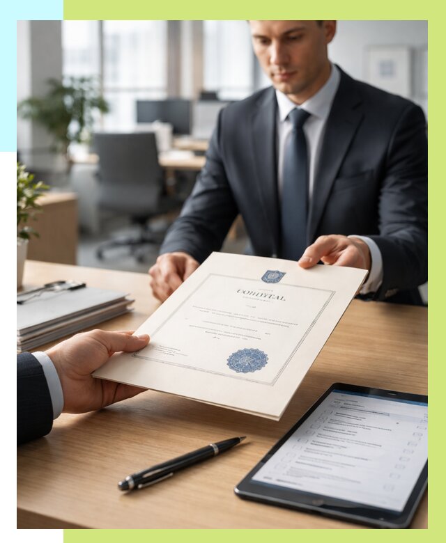 Сертификат ISO 30301 в Александрове от 37489 р. | Алешин-Лкн - под ключ