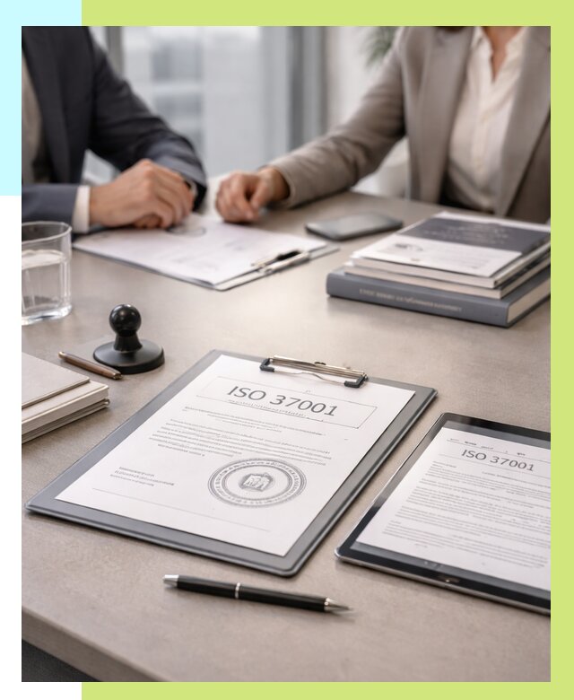 Сертификат ISO 37001 в Александрове оформить от 128532 р. Алешин-Лкн