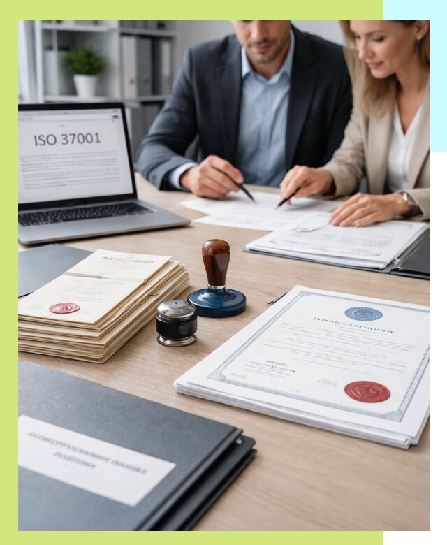 Получение сертификата ISO 37001 по системе борьбы с коррупцией в Александрове